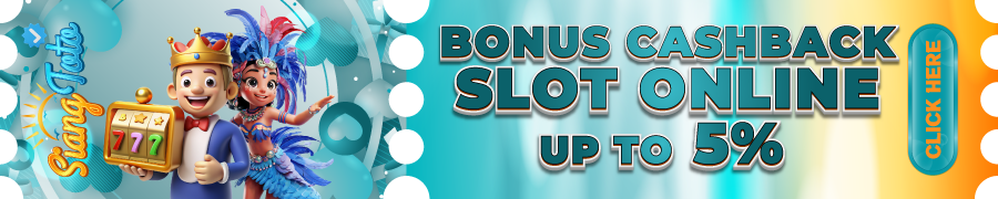 BONUS CASHBACK 5% SLOT
